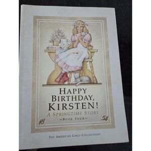 American Girl Kirsten Book Happy Birthday Kirsten 1st Ed Pleasant Co Vtg 1987